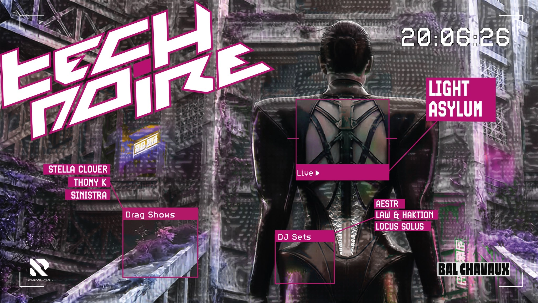 Tech Noire ft. Light Asylum LIVE