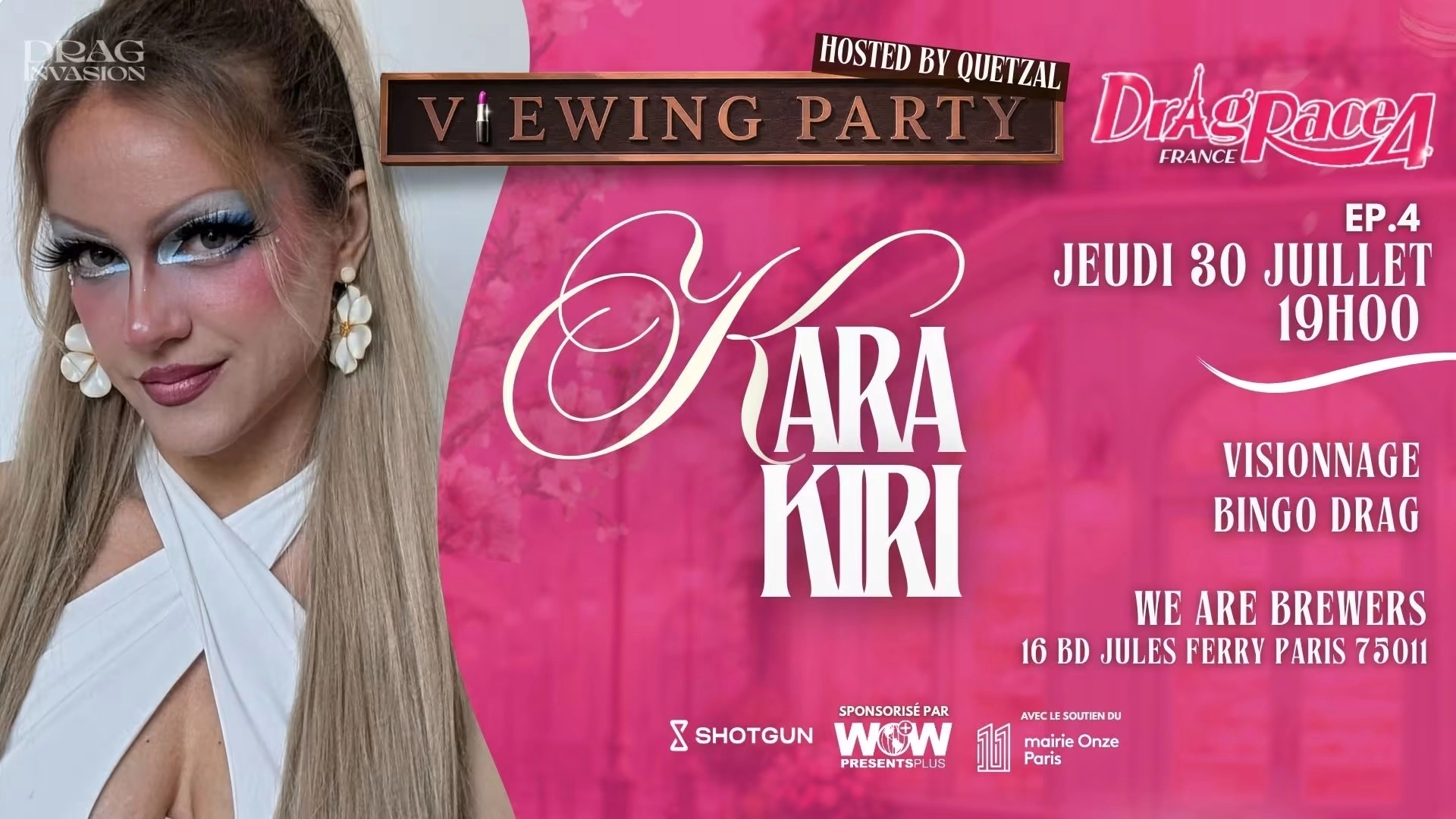 Viewing Drag Race France Avec Kara Kiri - Drag Invasion