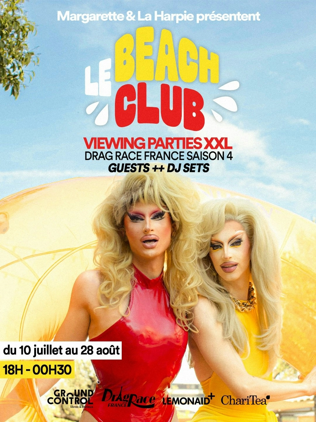 Beach Club - VIEWING PARTY DRAG RACE FRANCE #S4E4