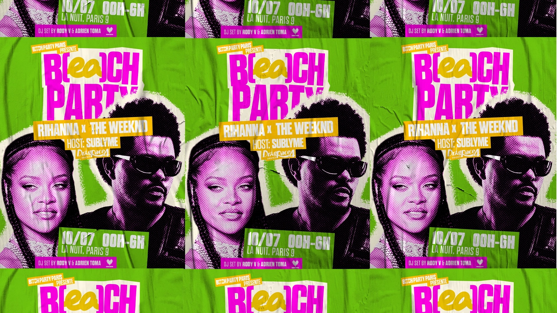 It's B(ea)ch Party #2 - Rihanna x The Weeknd