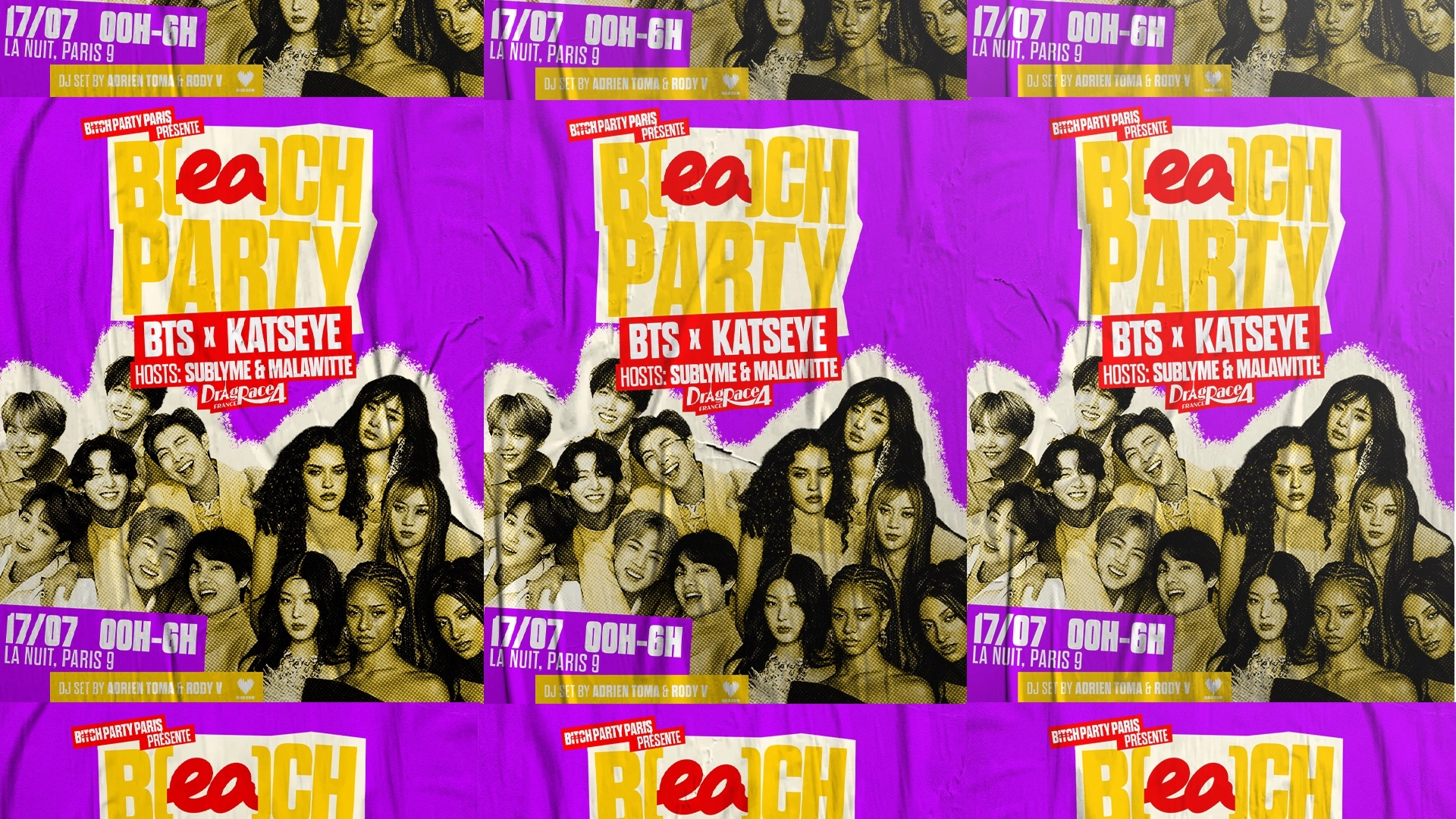 It's B(ea)ch Party #3 - BTS x Katseye