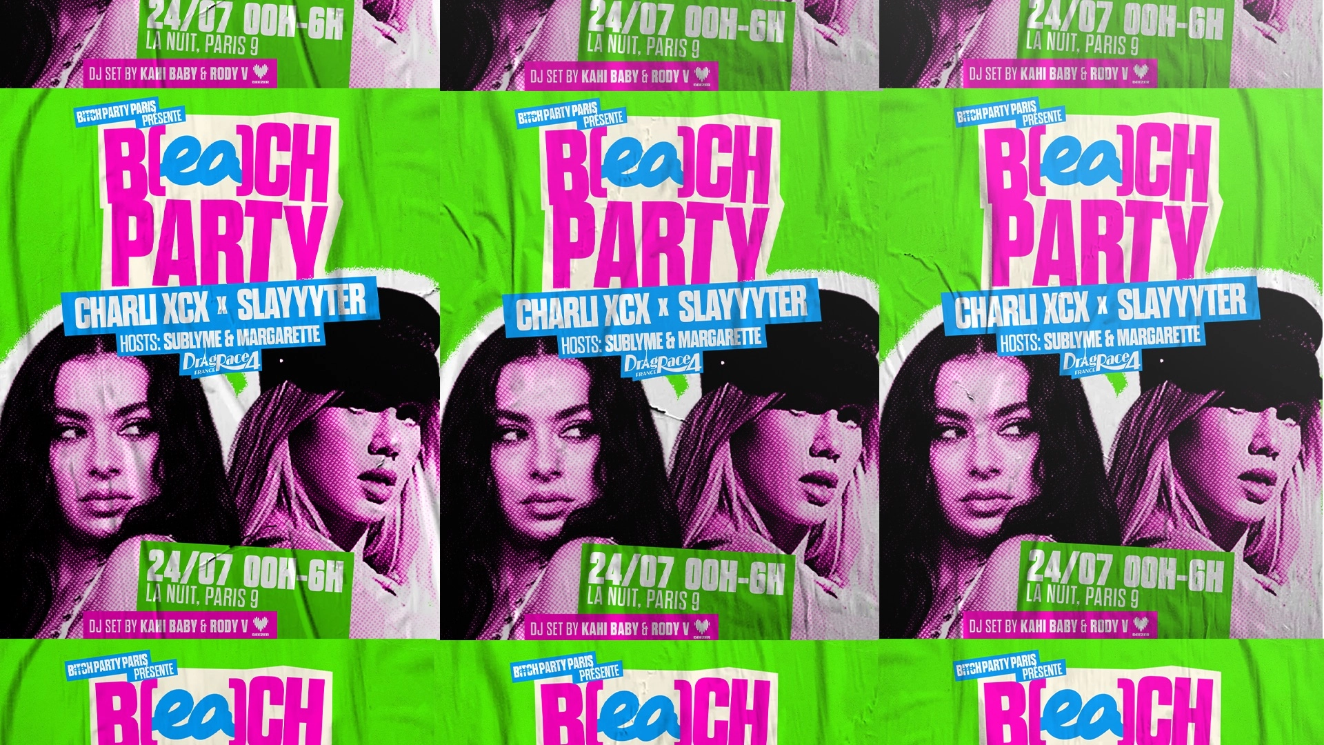 It's B(ea)ch Party #4 - Charli XCX x Slayyyter