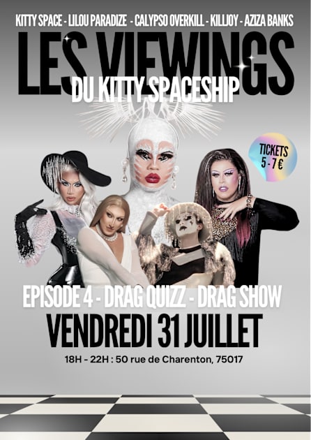 Show: Viewings Party & Karaoke Du Kitty Spaceship Drf S4 Ep4