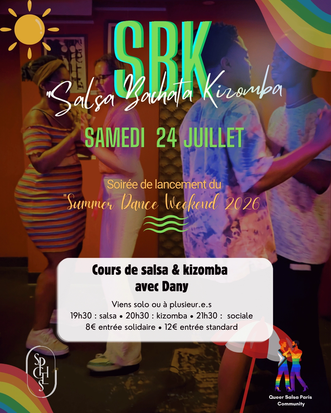 Soirée Salsa Bachata Kizomba Konpa pré-SUMMER DANCE WEEKEND