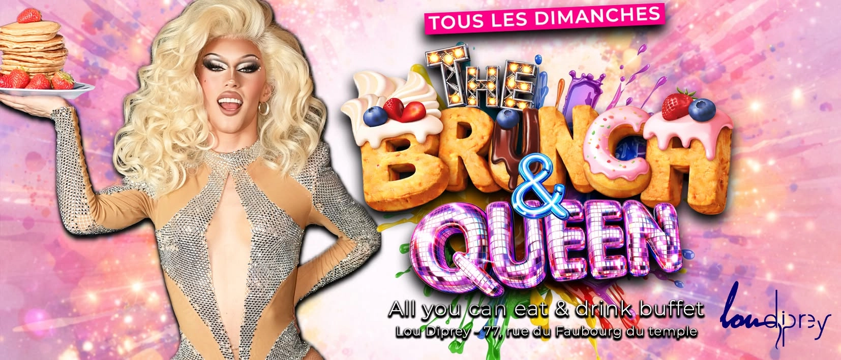 The Brunch And Queen X Taylor all you can eat buffet
