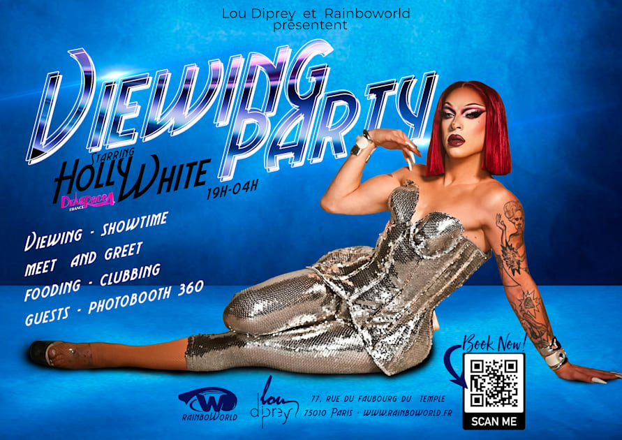 Viewing Party Drag Race France By Holly White S04 E02