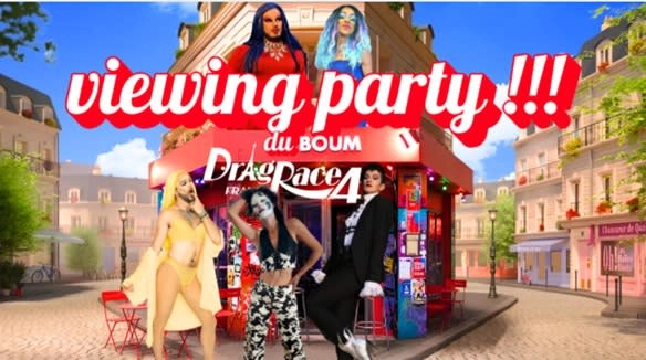 Viewing Party Ep.04 - Drag Race France - Drag Show &hellip;