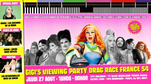  GIGI’S VIEWING PARTY - DRAG RACE FRANCE SAISON 4! - EP08!