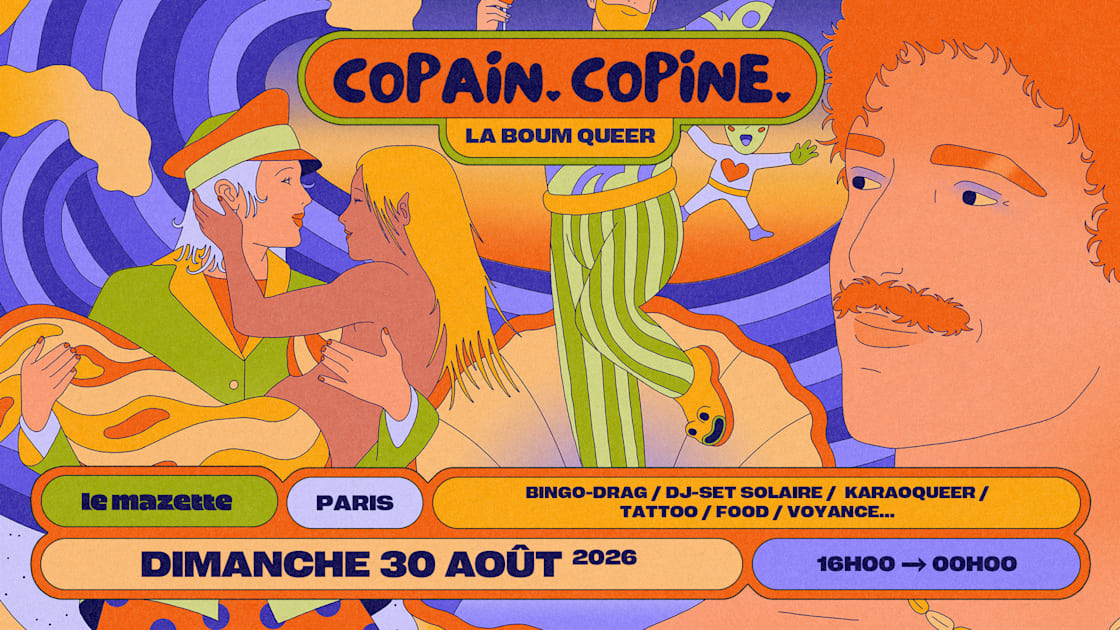 Copain-Copine - La Boum Queer & Solaire