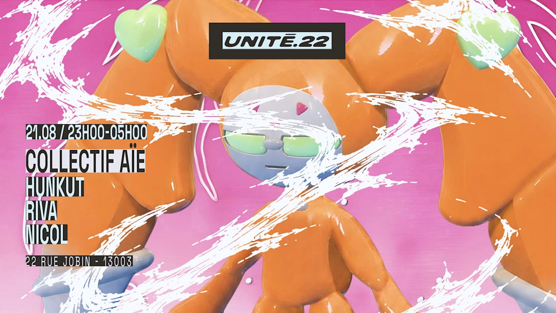U.22 X Collectif Aïe : Riva, Hunkut, Nicol