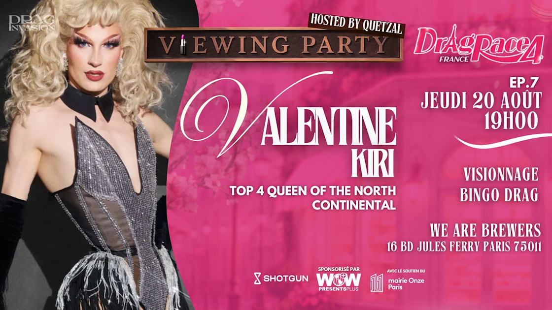 Viewing Drag Race France S4 Ep.7 - Valentine Kiri