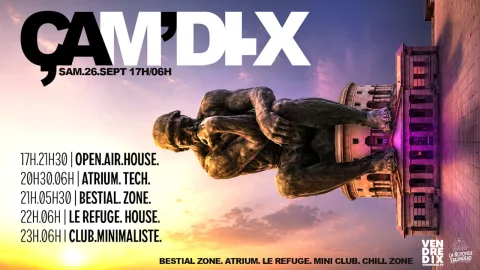 26sept | Çam’DI.X | La Rotonde