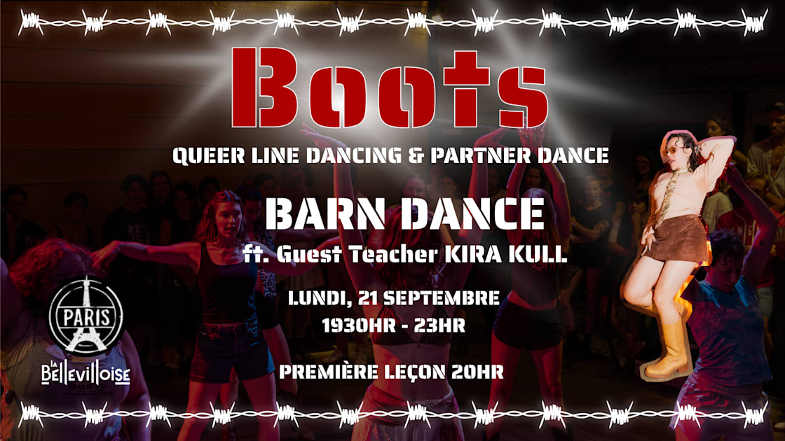 Boots Barn Dance: Queer Line Dance & Partner Dancing