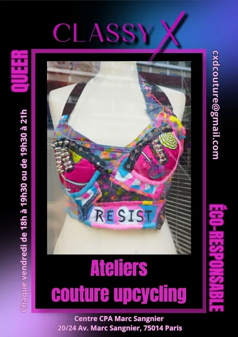 Cours de couture upcycling 