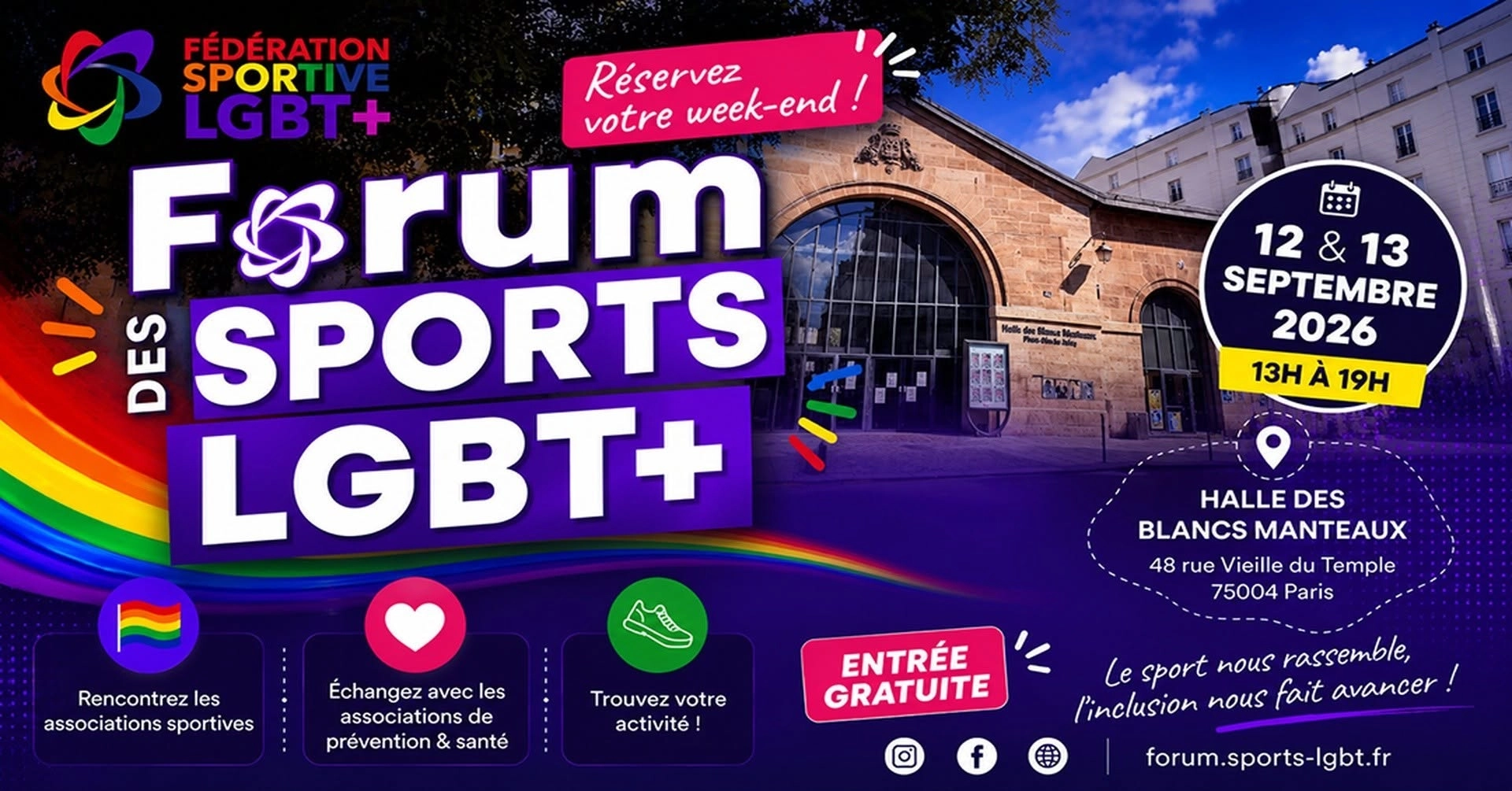 Forum des Sports LGBT+ 2026