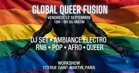 Global Queer Fusion Pendant La Global Black Pride