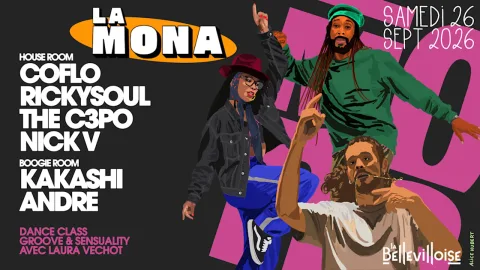 La Mona Club Night : Coflo, Rickysoul The C3po, Nick V ...