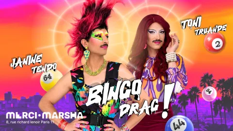 Le Bingo Drag du Merci·Marsha