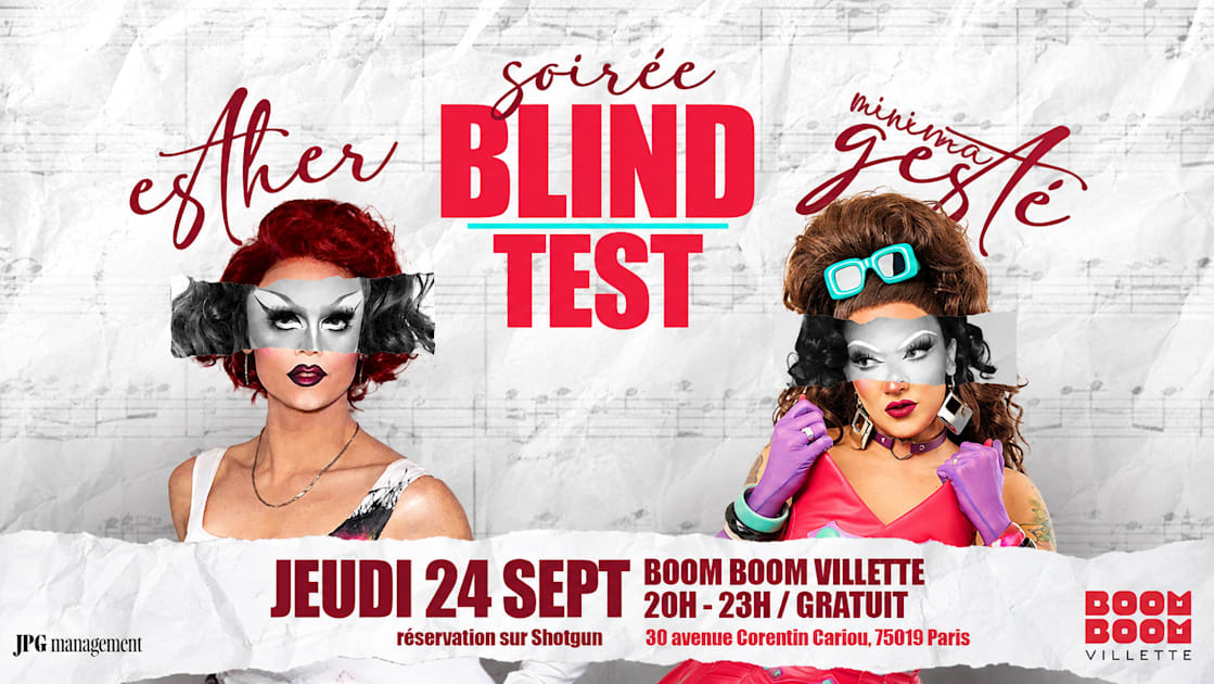Le Blind-Test G&eacute;ant D'esther & Minima Geste
