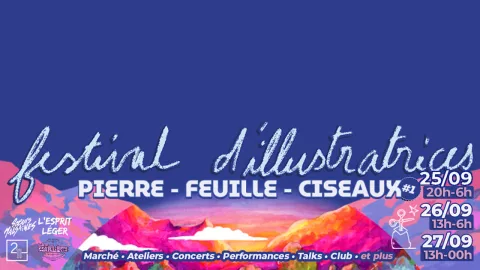 Pierre, Feuille, Ciseaux : Festival D'illustratrices