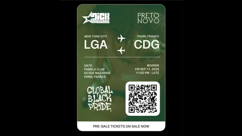 Preto Novo X D*Ck Appointment: Global Black Pride
