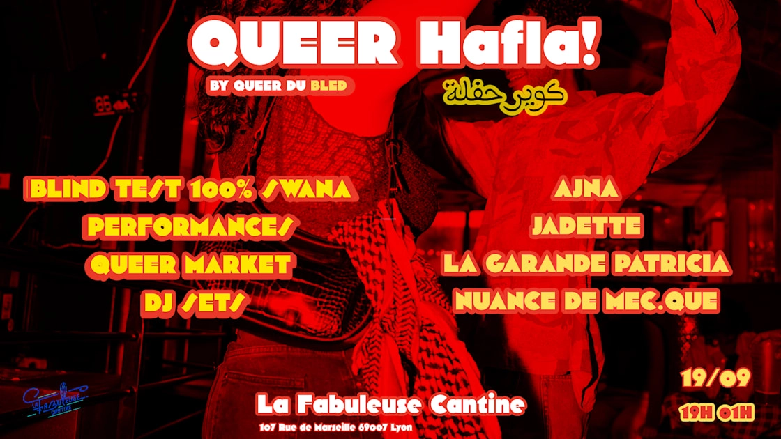 Queer Hafla ! A La Fabuleuse Cantine - Lyon