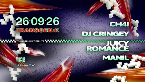 Transgenik : Juicy Romance, Dj Cringey, Ch4i, Manil
