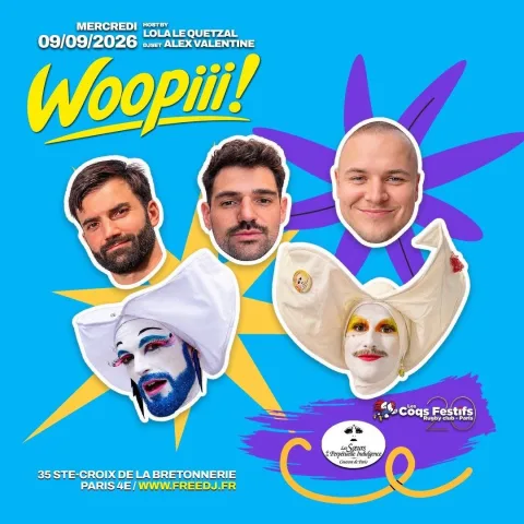 Woopiii reçoit Les Coqs Festifs & Les sœurs de la perpétuelle indulgence