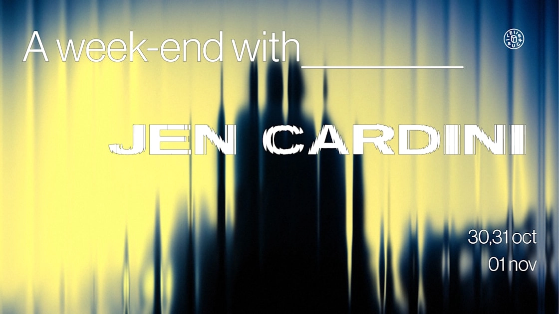 A Week-End With Jen Cardini : Maara, Cuerpos (Live), Warum