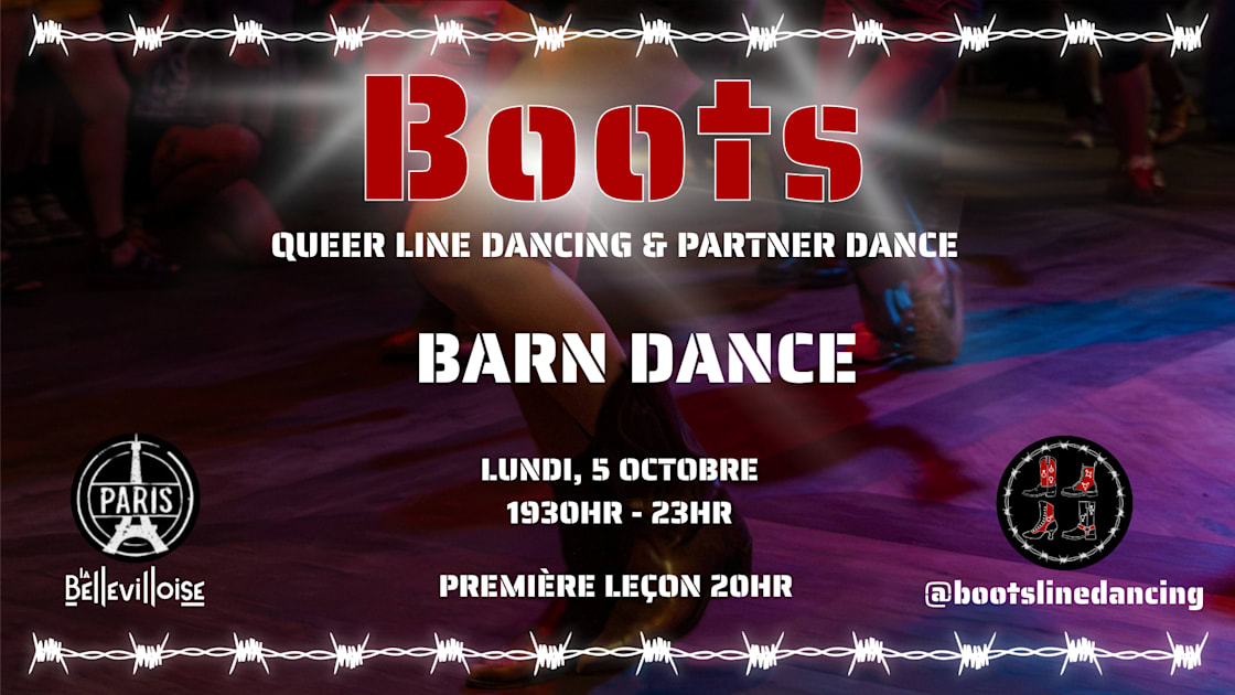 Boots Barn Dance: Queer Line Dance & Partner Dancing | 05.10