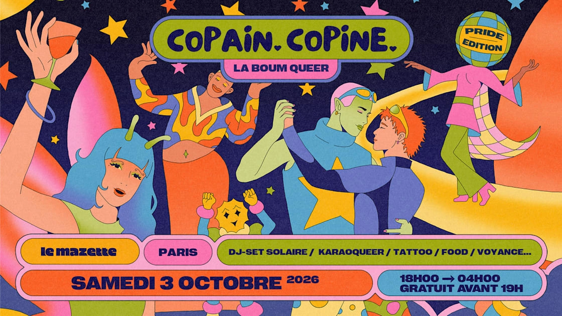 Copain-Copine, Boum Queer : Pride Edition !
