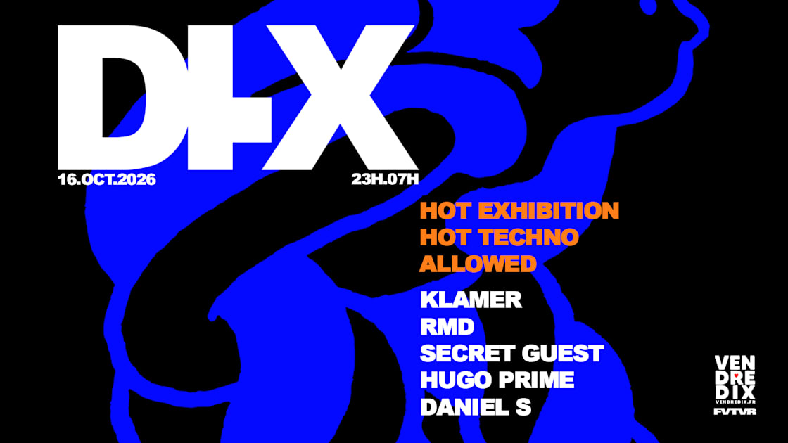 DI.X Hot Techno Session: Secret Guest, Rmd, Klamer ...