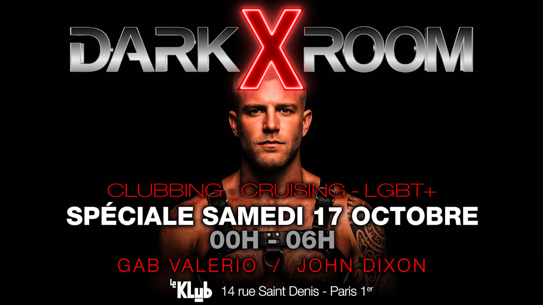 Darkxroom Sp&eacute;ciale Samedi 17 Octobre 2026