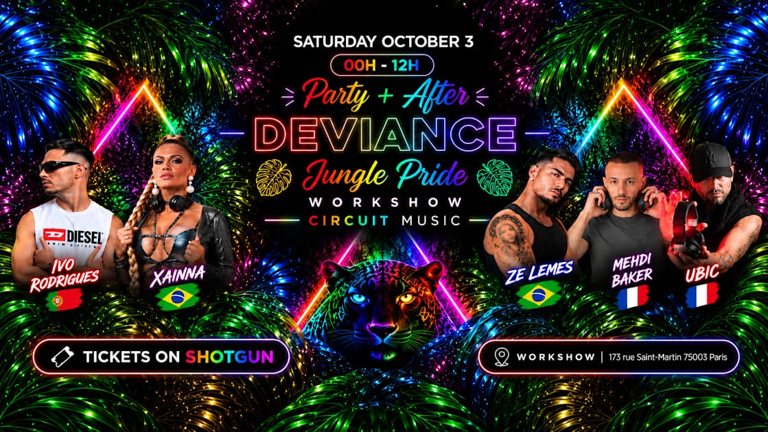 Deviance Paris Pride Party + After