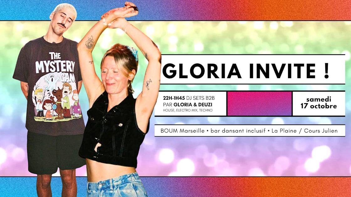 Gloria Invite ! B2b Gloria X Deuzi (Electro, House, Techno)
