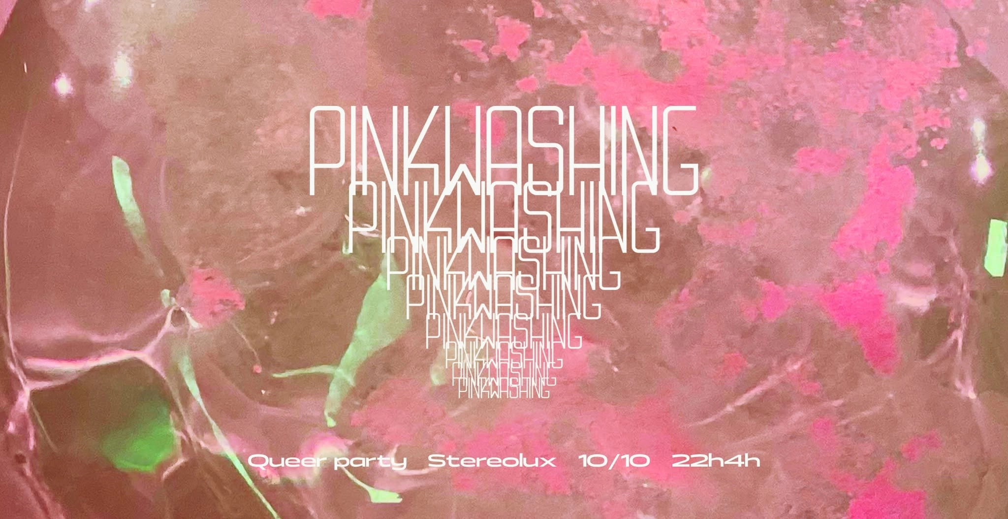 PINKWASHING : QUEER PARTY 