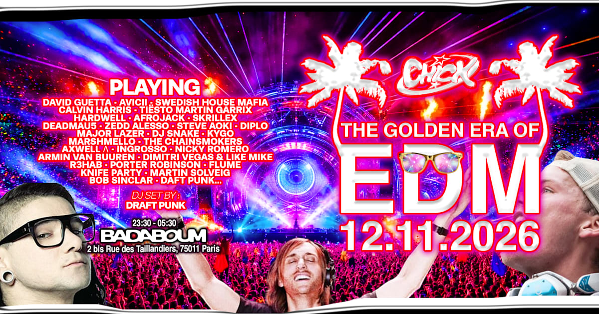Club &mdash; La Ch!Ck: The Golden Era Of Edm