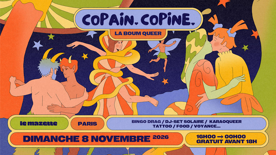La Copain-Copine : Boum Queer, Bingo & Karaok&eacute; !