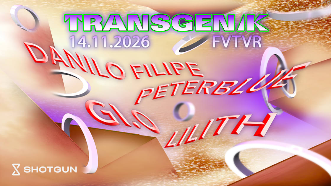 Transgenik 14 Novembre 2026